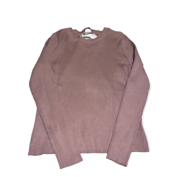 Pink Rose Sweaters - Pink Rose Lavender Sweater.   Size  XL